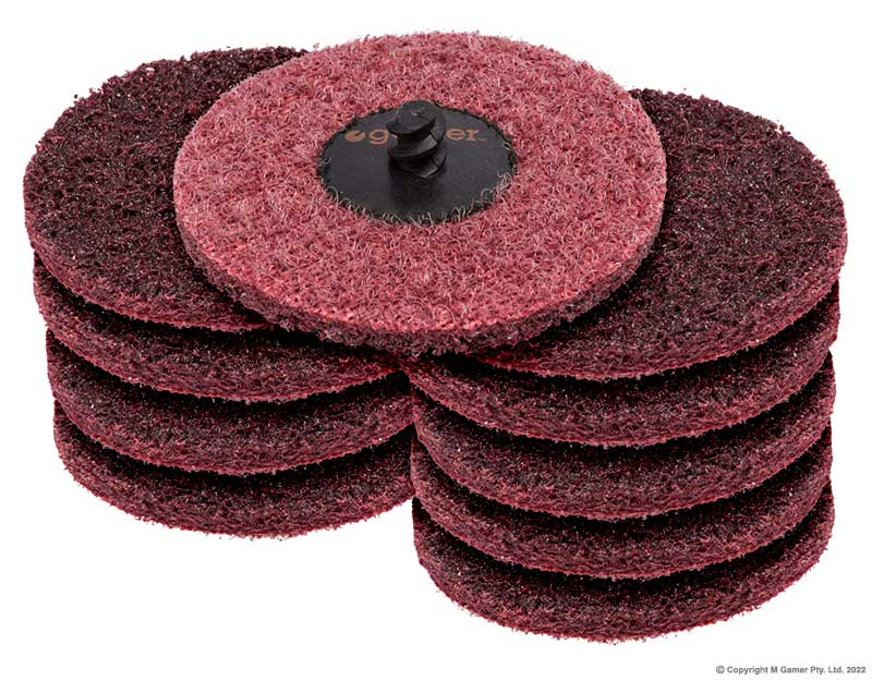 75mm Abrasive Disc Pack (Maroon)